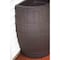 Emsco Group 50-Gallon Whiskey Rain Barrel, Planter, Diverter, Outlet Hose, Flatback Design, Brown 2242-1 - alternate 2